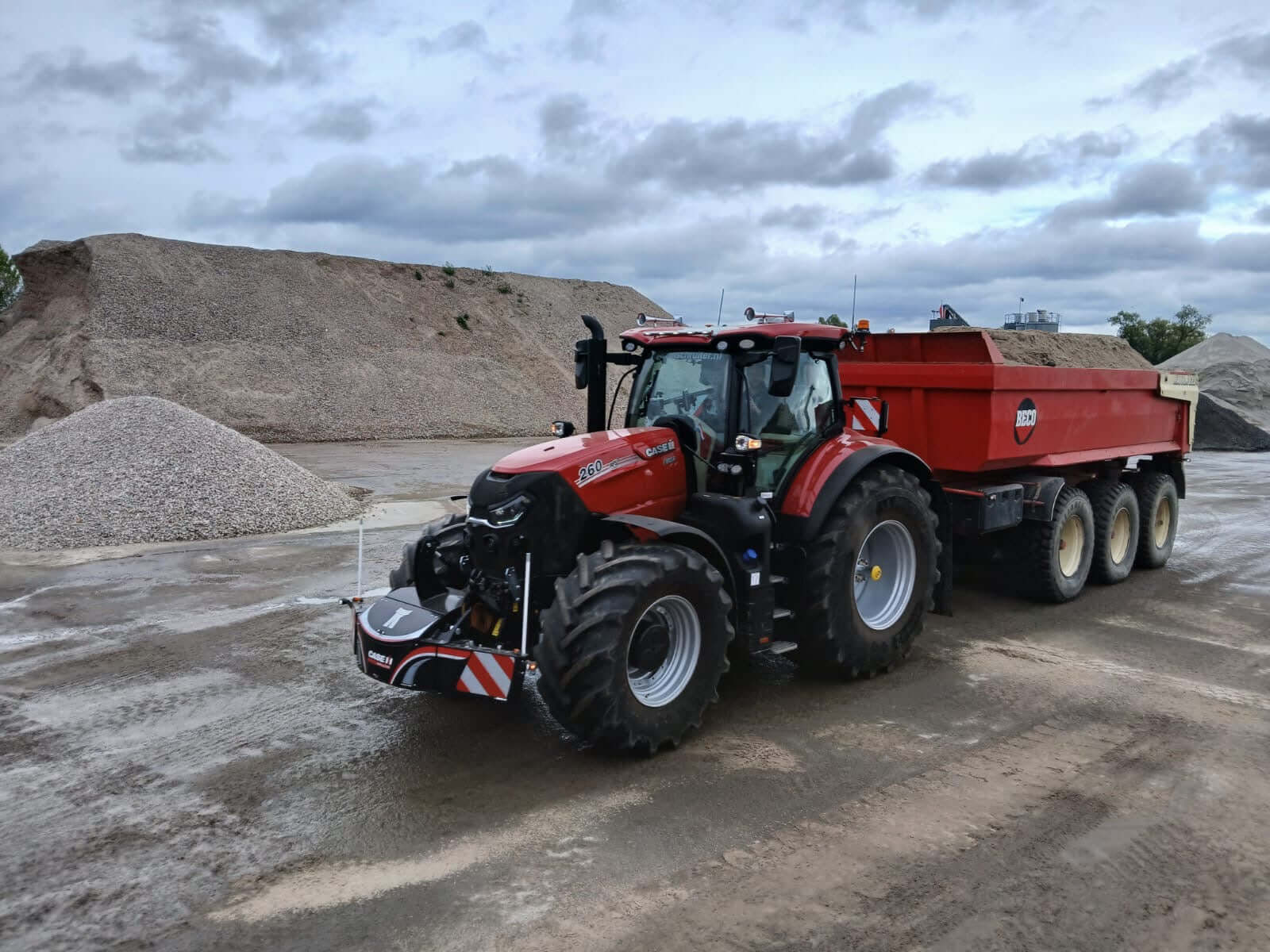 Leveren van grond en zand