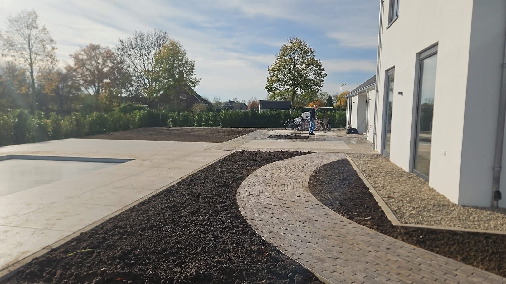 Tuinaanleg & terreinvoorbereiding