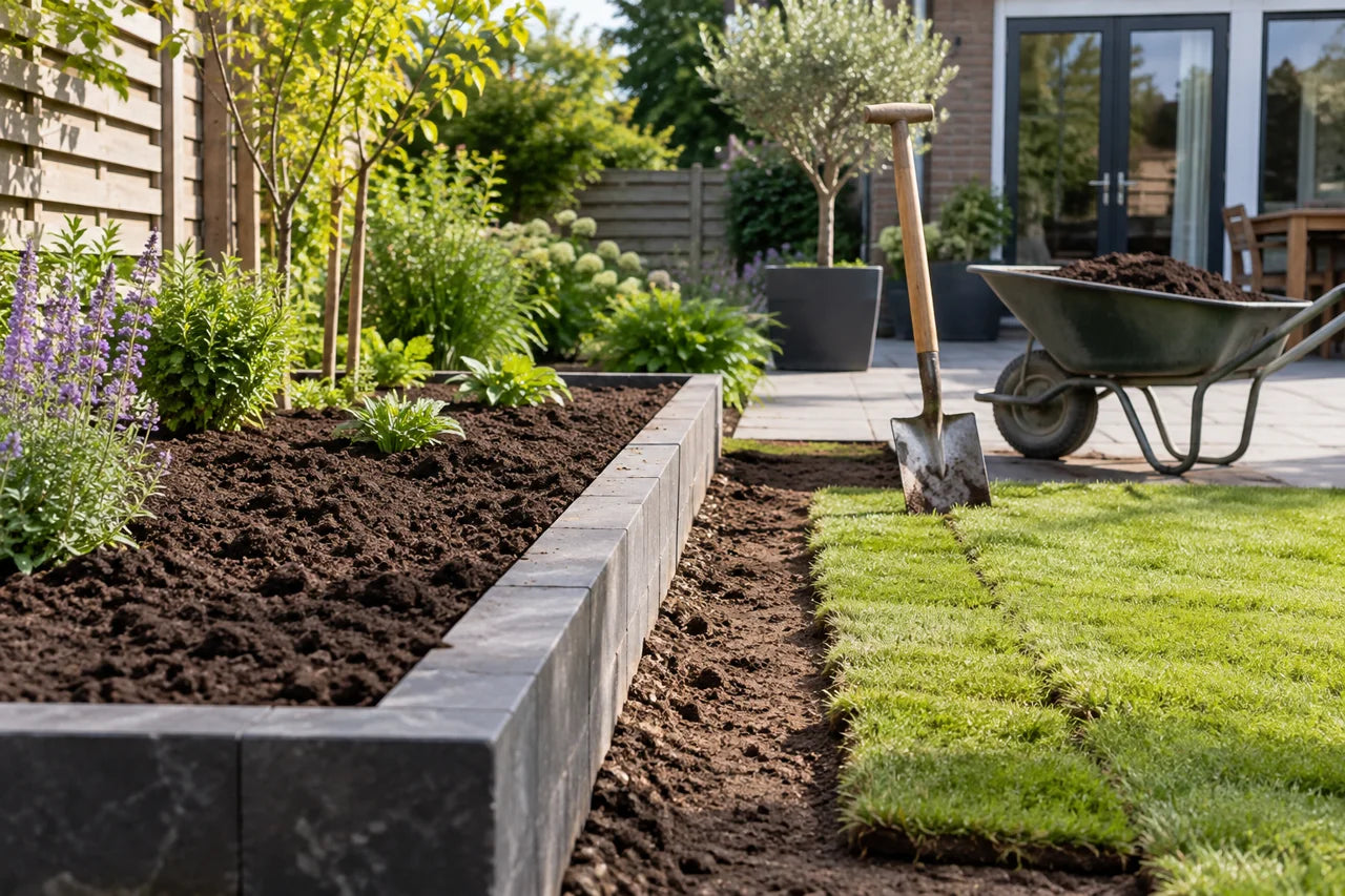 Tuin ophogen